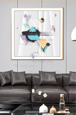 File gốc File tranh hiện đại pha lê gương KF101015 (in tráng gương) nghệ thuật