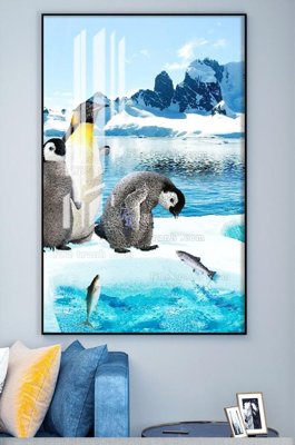 File PSD File tranh hiện đại pha lê gương KF101056 (gốc) nhiều lớp (multi-layer)