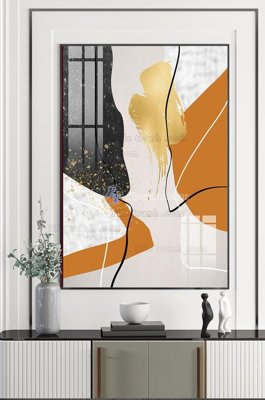 Chi tiết file ảnh File tranh hiện đại pha lê gương KF101075 sắc nét