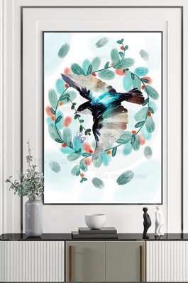 File in lụa File tranh hiện đại pha lê gương KF101128 (chất lượng cao) File tranh hiện đại pha lê gương KF101128