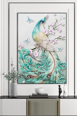 Tải file File tranh hiện đại pha lê gương KF101141 (gốc) in tranh tráng gương