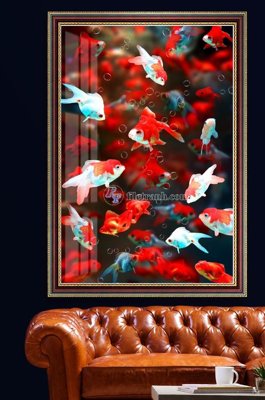 File PSD File tranh hiện đại pha lê gương KF101247 (bản gốc) cho nhà in