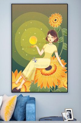 Tải xuống file tranh gốc File tranh hiện đại pha lê gương KF101391 (PSD/TIFF)