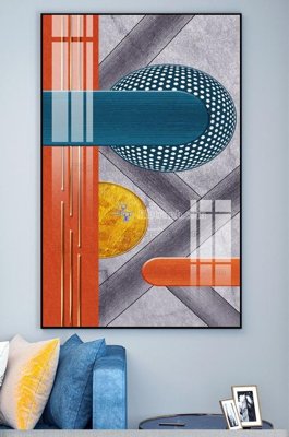 Mua file gốc File tranh hiện đại pha lê gương KF101414 (PSD) tại Filetranh.com