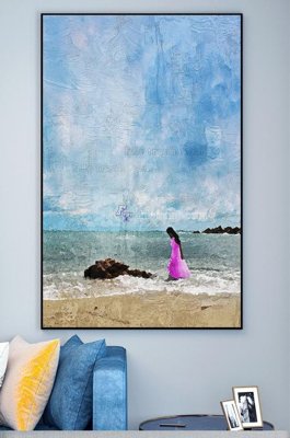 File gốc File tranh hiện đại pha lê gương KF101441 (in ấn) không giới hạn