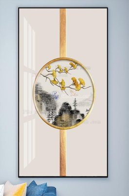 Ảnh gốc File tranh hiện đại pha lê gương KF101471 (siêu chi tiết) để in ấn