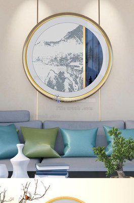 File tranh gốc File tranh hiện đại pha lê gương KF101526 (bản quyền) độc đáo