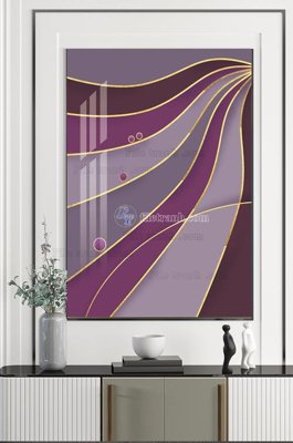 File tranh in mica File tranh hiện đại pha lê gương KF101577 (độ phân giải cao)