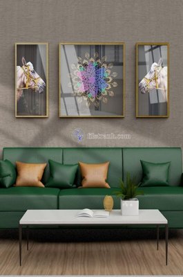 File ảnh File tranh hiện đại pha lê gương KF101587 (gốc) in backdrop sự kiện