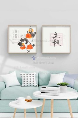 File tranh in trần 3D File tranh hiện đại pha lê gương KF101588 (ảnh gốc)