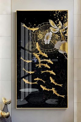 File gốc File tranh hiện đại pha lê gương KF101593 (ảnh rõ nét) để in