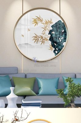 File gốc File tranh hiện đại pha lê gương KF101687 (chuẩn CMYK) cho nhà in