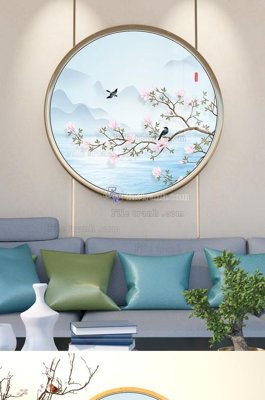 File gốc File tranh hiện đại pha lê gương KF101688 (in mica) trang trí