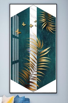 File tranh trang trí File tranh hiện đại pha lê gương KF101761 (tải file gốc)