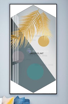 File gốc File tranh hiện đại pha lê gương KF101805 (dành cho trang trí nội thất)