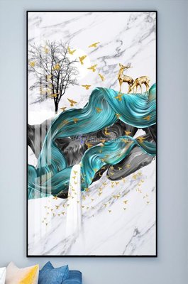 File gốc File tranh hiện đại pha lê gương KF101824 (trang trí) phòng ngủ