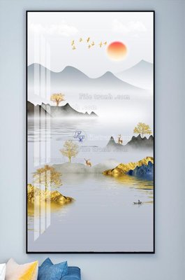 Mua file ảnh gốc File tranh hiện đại pha lê gương KF101835 (chất lượng cao)