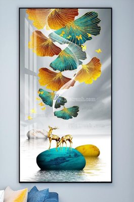 File ảnh File tranh hiện đại pha lê gương KF101913 (gốc) in backdrop sự kiện