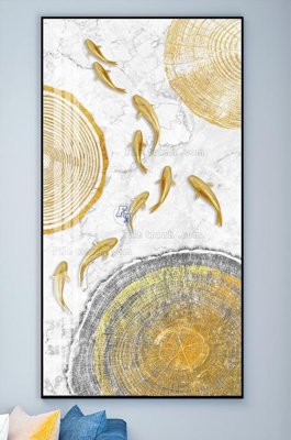 File tranh File tranh hiện đại pha lê gương KF102023 (bản gốc) treo phòng ăn