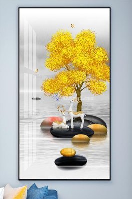 Download file tranh PSD File tranh hiện đại pha lê gương KF102118 để chỉnh sửa