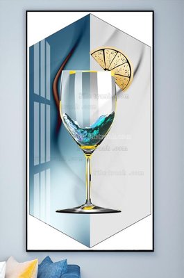 File tranh File tranh hiện đại pha lê gương KF102148 (bản gốc) in canvas