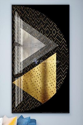 File in trần File tranh hiện đại pha lê gương KF102164 (bản gốc) trời sao