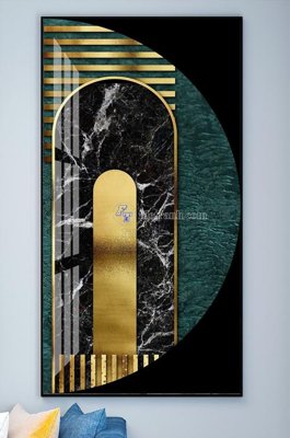 File in lụa File tranh hiện đại pha lê gương KF102216 (hoa văn) File tranh hiện đại pha lê gương KF102216