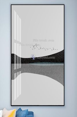 Download file gốc File tranh hiện đại pha lê gương KF102279 (in mica) trong suốt