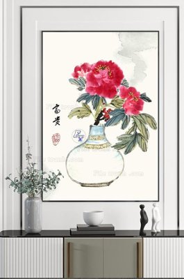 File gốc File tranh hiện đại pha lê gương KF102380 (chuẩn màu) cho in offset