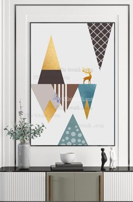 File in trần File tranh hiện đại pha lê gương KF102427 (bản gốc) trời sao