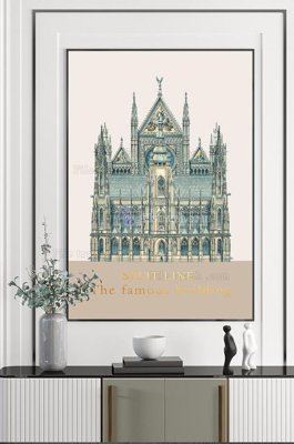 File gốc File tranh hiện đại pha lê gương KF102449 (vector) cho in ấn