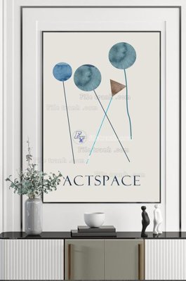 Download file gốc File tranh hiện đại pha lê gương KF102471 (in lụa) tranh 3D