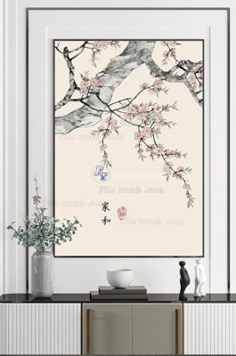 File gốc File tranh hiện đại pha lê gương KF102513 cho in ấn và thiết kế