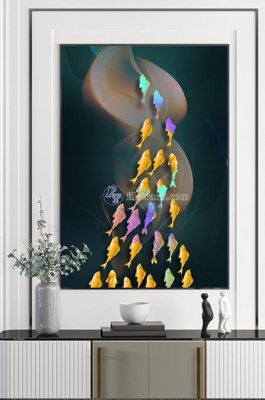 Download file File tranh hiện đại pha lê gương KF102517 (gốc) in mica cao cấp