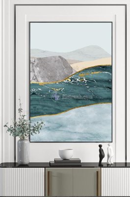 Tải về hình ảnh gốc File tranh hiện đại pha lê gương KF102540 sắc nét