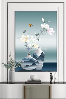 File tranh in mica File tranh hiện đại pha lê gương KF102578 (độ phân giải cao)