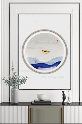 File gốc File tranh hiện đại pha lê gương KF102589 (PNG) trong suốt (transparent)