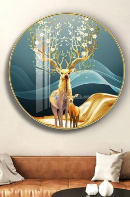 Ảnh gốc File tranh hiện đại pha lê gương KF102694 (siêu chi tiết) để in ấn