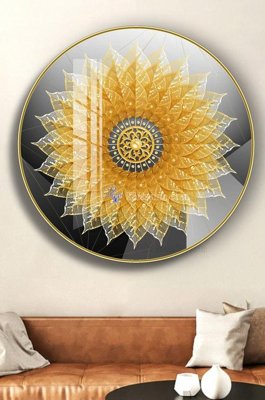 File ảnh File tranh hiện đại pha lê gương KF102702 (gốc) trang trí khách sạn