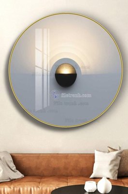 File tranh File tranh hiện đại pha lê gương KF102705 (bản gốc) treo quán cafe
