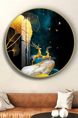 File PSD in ấn File tranh hiện đại pha lê gương KF102721 (chất lượng cao)