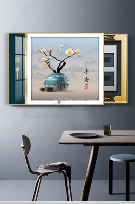 Ảnh gốc File tranh hiện đại pha lê gương KF102763 (độ nét cao) in tráng gương