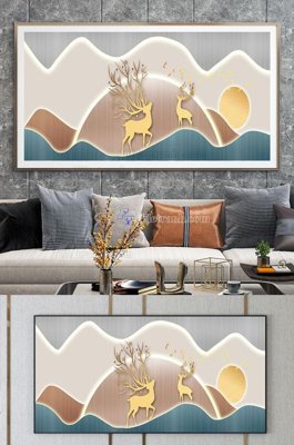 File ảnh File tranh hiện đại pha lê gương KF102790 (gốc) in standee