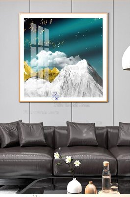 Tải file File tranh hiện đại pha lê gương KF102797 (gốc) làm file thiết kế