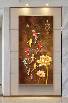 Chi tiết file gốc File tranh hiện đại pha lê gương KF102853 (cho in tráng gương)