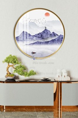 Tải file File tranh hiện đại pha lê gương KF102876 (ảnh gốc) 300dpi File tranh hiện đại pha lê gương KF102876