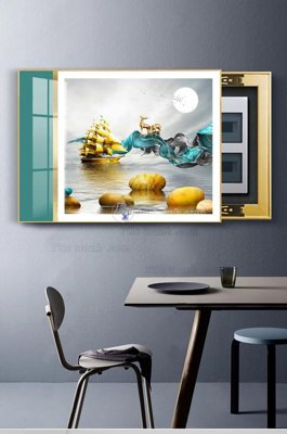 Tải file gốc File tranh hiện đại pha lê gương KF102918 (in khổ lớn) quảng cáo