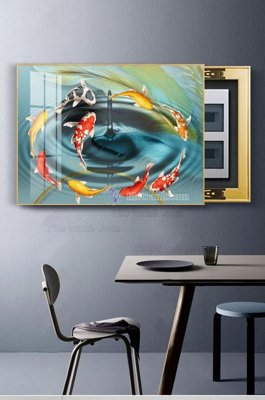 File gốc File tranh hiện đại pha lê gương KF102943 (PNG) trong suốt (transparent)