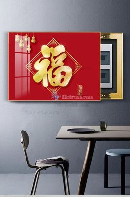 Tải về hình ảnh gốc File tranh hiện đại pha lê gương KF102962 sắc nét