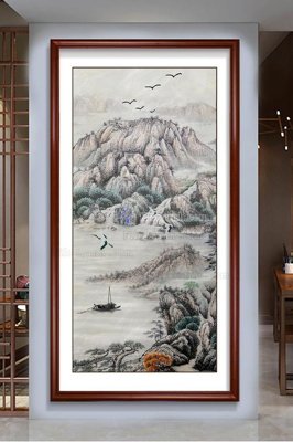 File ảnh File tranh hiện đại pha lê gương KF103096 (gốc) in poster